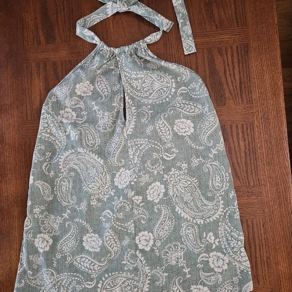 Boutique Halter Top Keyhole Bibi